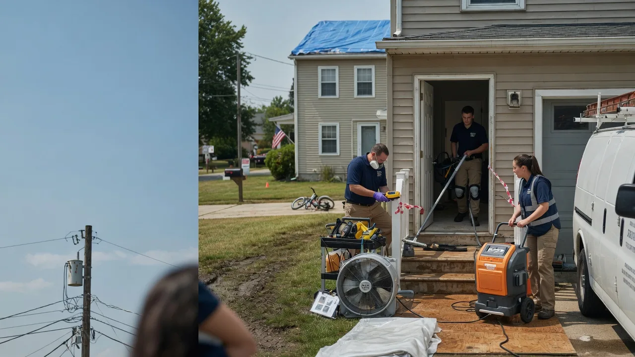 Water Damage Repair in Onward, IN near me